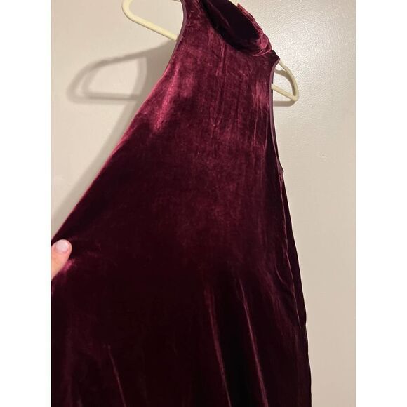 Aritzia Wilfred with Silk Burgundy Poncet Dress NWT Sz. XS - Picture 5 of 9